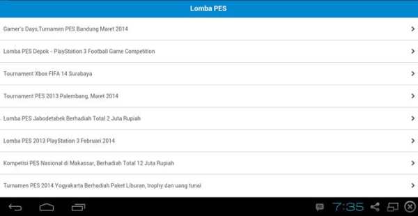 Lomba PES screenshot 4