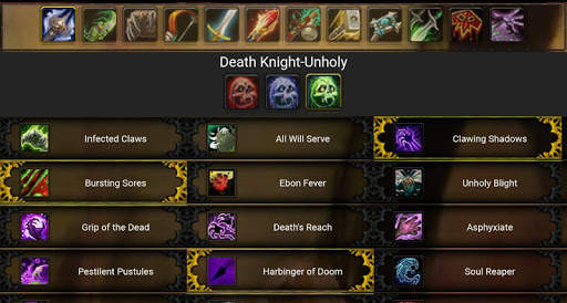 WoW BfA Talents screenshot 3