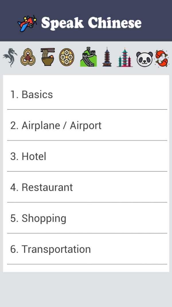 Speak Chinese screenshot 1