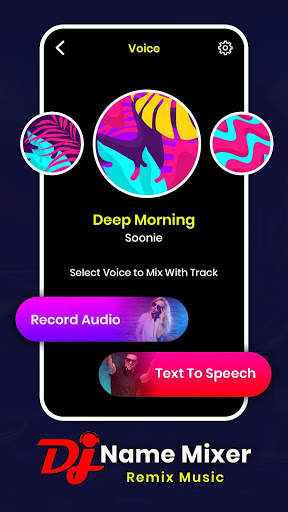 Mix Name To Song - DJ Name Music Player screenshot 2