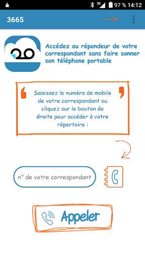 3665, Accès Direct Répondeur Mobile screenshot 4