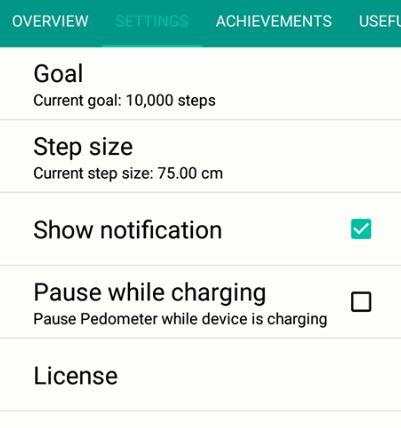My Daily Steps Counter - Pedometer screenshot 4