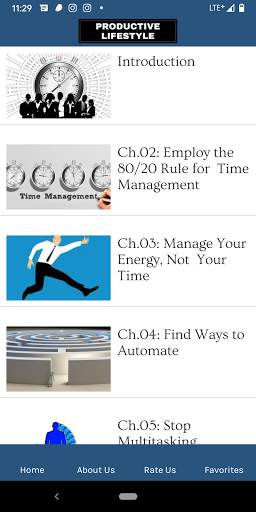 Productive Lifestyle screenshot 1