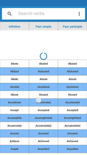 English Verb forms screenshot 3