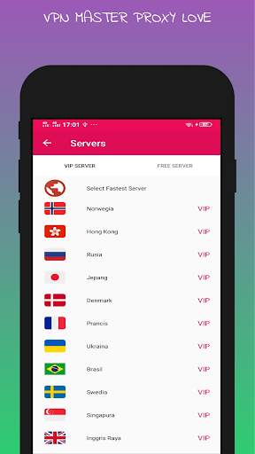 Free Unblock VPN - VPN Proxy Master Love screenshot 4