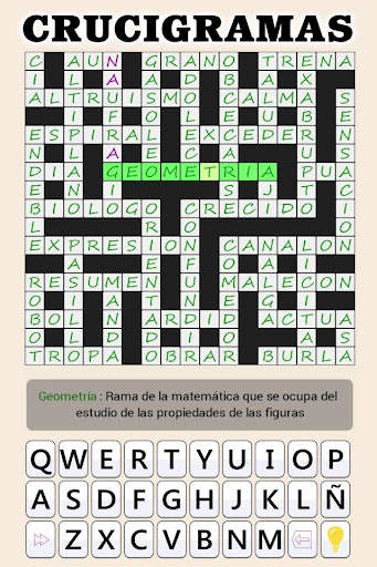Crosswords - Spanish version (Crucigramas) screenshot 13