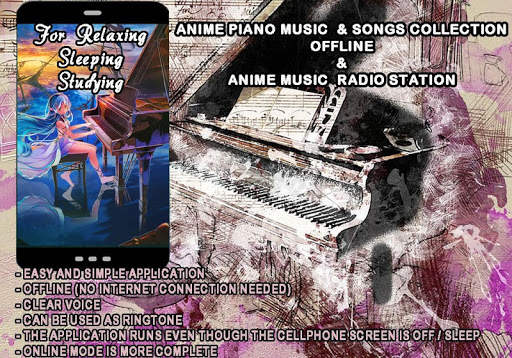 Anime Piano Music Offline screenshot 1