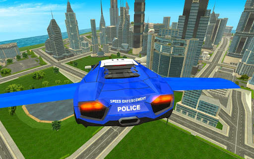 Flying Car Game Robot Game screenshot 4