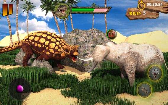 T-Rex Simulator 3D: Dino Attack Survival Game screenshot 1
