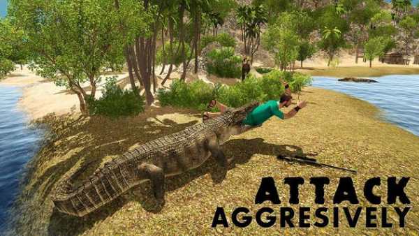 Angry Crocodile Attack 2016 screenshot 1