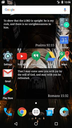 Daily Bible Verse Widget (Offline KJV) screenshot 2