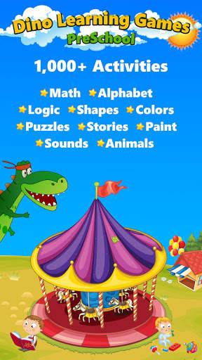 Dino Preschool Learning Games screenshot 1