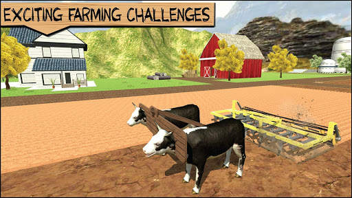 Farm Tractor Sim - Forage Farming Games screenshot 18