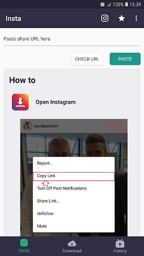 Video Downloader for Instagram screenshot 1