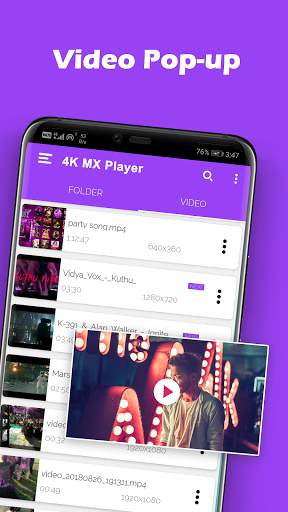 4K Video Player, HD Video Player 2020 screenshot 2