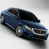 First Class Car Driving icon