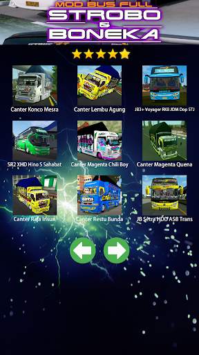 Mod Bussid Full Strobo dan Boneka screenshot 4