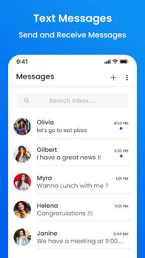 Messages screenshot 1