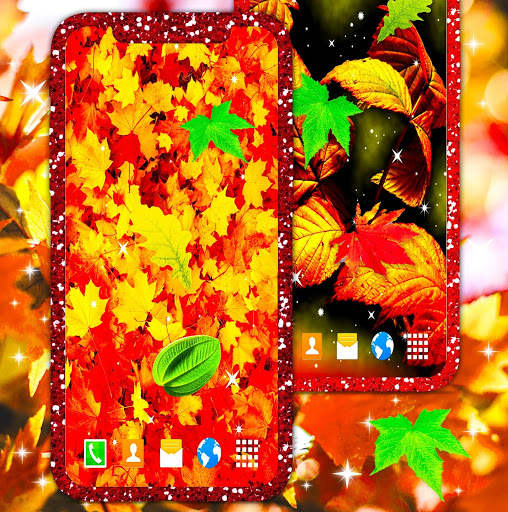 Leaves Live Wallpaper 🍂 Spring Forest Themes screenshot 3