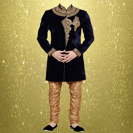 Designer Sherwani Photo Frames icon