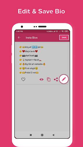 Bios Idea - Bios for Instagram - Quotes & Bios screenshot 7