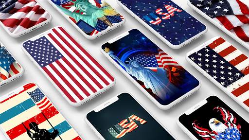 American Flag Wallpaper screenshot 1