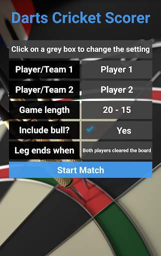 Darts Cricket Scorer screenshot 1