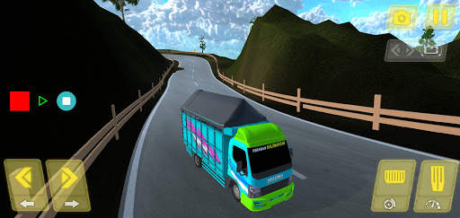 Truck Oleng Canter Simulator Indonesia 2021 screenshot 7