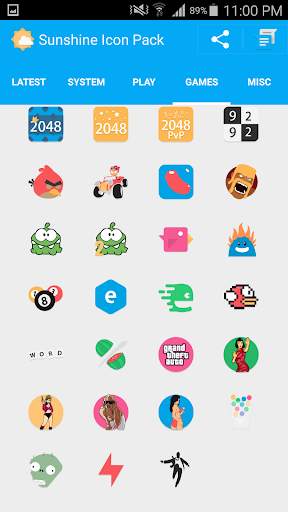 Sunshine - Icon Pack screenshot 6