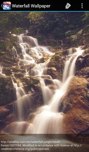 Waterfall Wallpaper screenshot 4