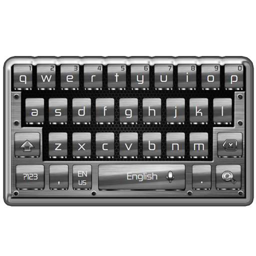 Dark Metal Keyboard Theme 10001003