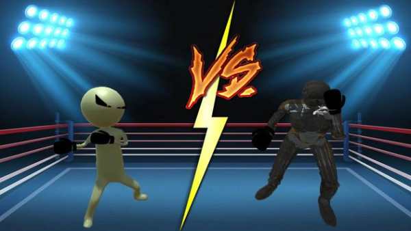 Stickman Fighting Game vs Robot Ring Fighting 2019 screenshot 2