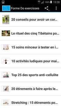 Exercice belle taille screenshot 2