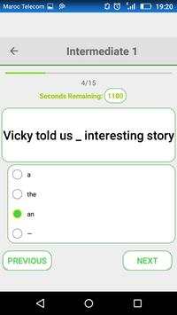 Inglês Grammar Checker e Test screenshot 4