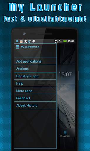 My Launcher - run launch favorite more used apps screenshot 1