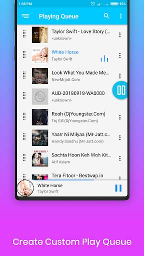 Aqua - MP3 Player & liquid Music Visualiser screenshot 6