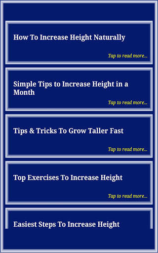Height Growth screenshot 11