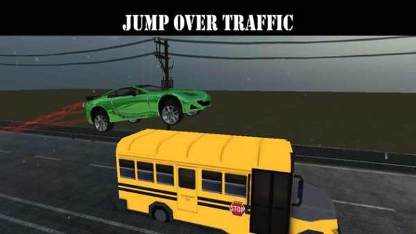 Traffic Racing Turbo Simulator screenshot 2