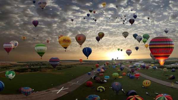 Hot air balloons.Wallpaper скриншот 6