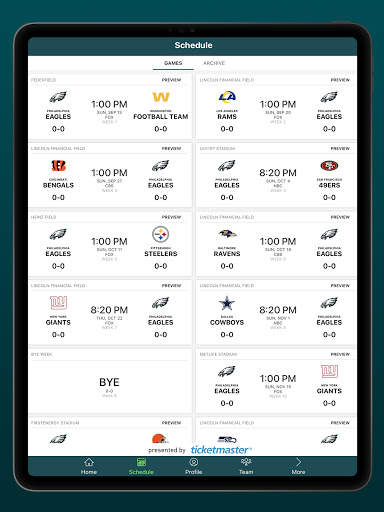 Philadelphia Eagles screenshot 7