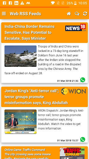 Web RSS Reader screenshot 2