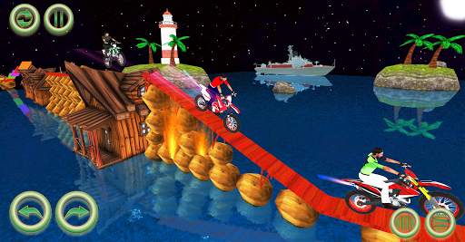 New bike stunt game 2020: mega ramp bike GT racing screenshot 6