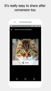 JPEG Converter:  Convert GIF/PNG/BMP to JPEG/JPG screenshot 5