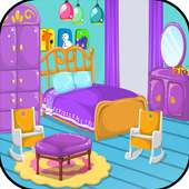 Games girls Decorate room logo