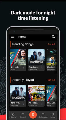 Cloud Music- Listen & Download latest MP3 Songs screenshot 1