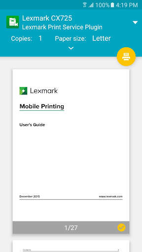 Lexmark Print Plugin screenshot 3