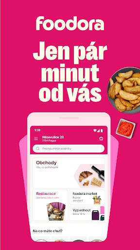 foodora CZ: Jídlo a nákupy screenshot 2