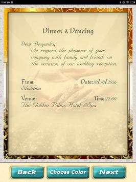 Wedding Invitation Cards Maker Marriage Card App screenshot 13