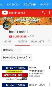 Bitcoin Earning Tips & Tricks Videos On YouTube screenshot 1