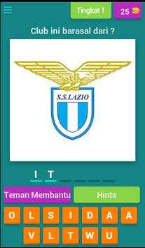 Tebak Negara Club Bola screenshot 1